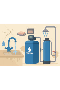 Проблемы с жёсткой водой и как их решают умягчители STANKO